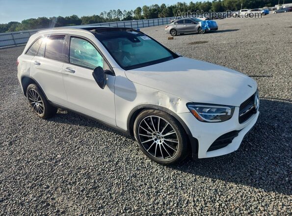 W1N0G8DB5NV389873 2022 MERCEDES-BENZ GLC-CLASS White Передня права чверть