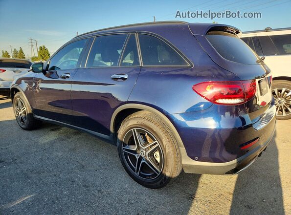W1N0G8DB6LF784491 2020 MERCEDES-BENZ GLC-CLASS Синий Задняя левая четверть