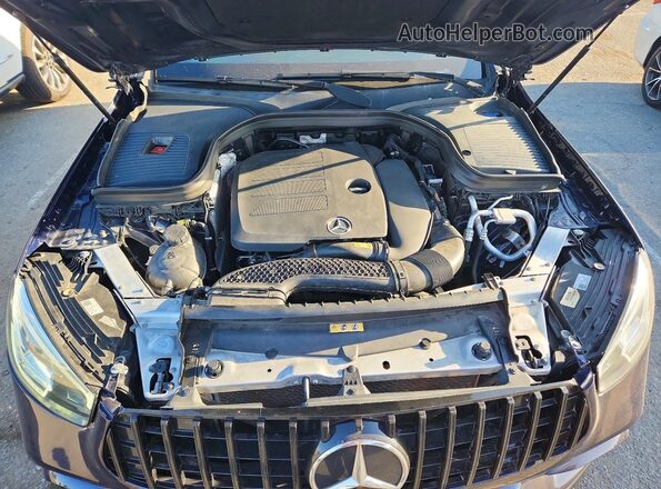W1N0G8DB6LF784491 2020 MERCEDES-BENZ GLC-CLASS Синий Вид задней части салона