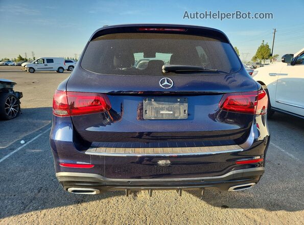 W1N0G8DB6LF784491 2020 MERCEDES-BENZ GLC-CLASS Синий Вид сзади