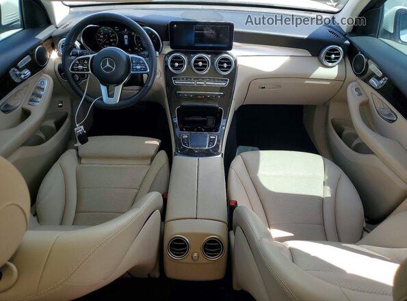 W1N0G8DB7NG110301 2022 MERCEDES-BENZ GLC-CLASS White Widok deski rozdzielczej