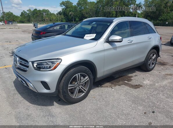 W1N0G8DB8LF811612 2020 MERCEDES-BENZ GLC 300 Silver Przód lewy