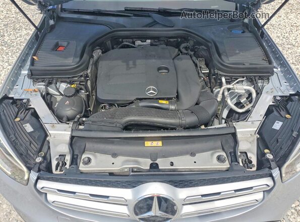 W1N0G8DB8NG088857 2022 MERCEDES-BENZ GLC-CLASS Silver ძრავის განყოფილების ხედი