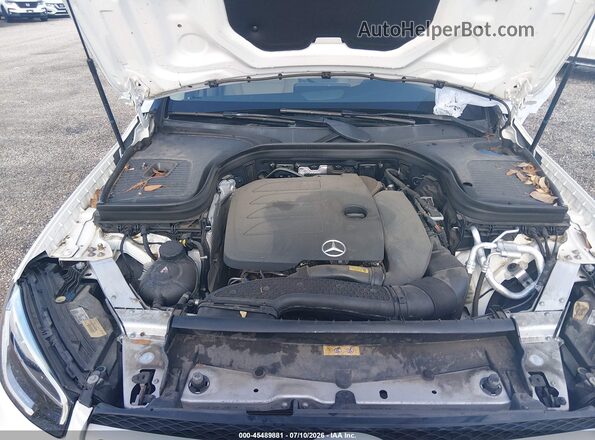 W1N0G8DB8NG102434 2022 MERCEDES-BENZ GLC 300 White Widok z tyłu