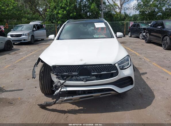 W1N0G8DB9LF762002 2020 MERCEDES-BENZ GLC 300 White Vista del cuadro de instrumentos