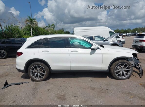 W1N0G8DB9LF762002 2020 MERCEDES-BENZ GLC 300 White Vista interior trasera