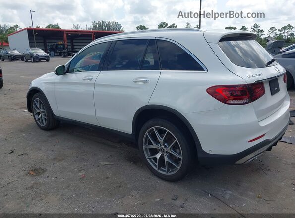 W1N0G8DB9LF762002 2020 MERCEDES-BENZ GLC 300 White Trasero izquierdo