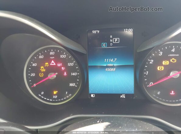 W1N0G8DB9LF762002 2020 MERCEDES-BENZ GLC 300 White Vista de los asientos traseros
