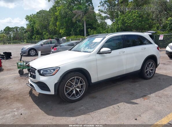 W1N0G8DB9LF762002 2020 MERCEDES-BENZ GLC 300 White Vista tres cuartos delantera izquierda