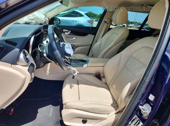 W1N0G8DB9MF889737 2021 MERCEDES-BENZ GLC-CLASS Blue Սալոնի դիմացի տեսք