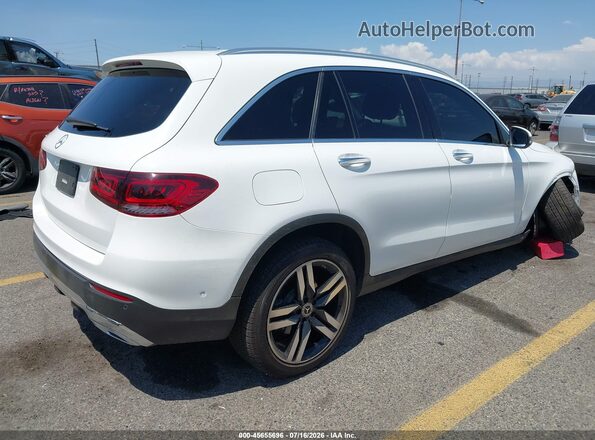W1N0G8DBXMV265077 2021 MERCEDES-BENZ GLC 300 White Հետևի աջ