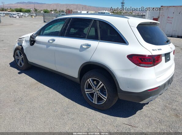 W1N0G8DBXMV324791 2021 MERCEDES-BENZ GLC 300 White Tył lewy