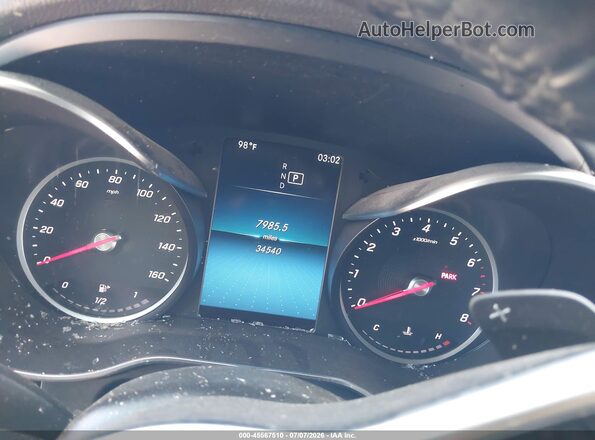 W1N0G8DBXMV324791 2021 MERCEDES-BENZ GLC 300 White Widok tylnych siedzeń