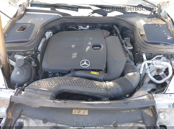 W1N0G8DBXMV324791 2021 MERCEDES-BENZ GLC 300 White Widok z tyłu