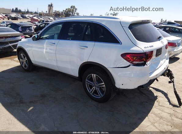 W1N0G8DBXNV341897 2022 MERCEDES-BENZ GLC 300 Белый Задняя левая четверть