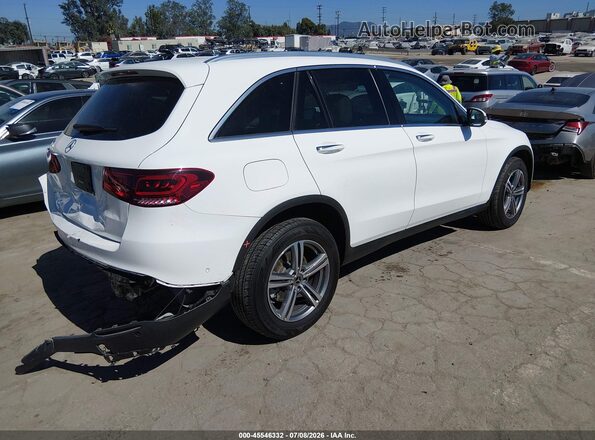 W1N0G8DBXNV341897 2022 MERCEDES-BENZ GLC 300 Белый Задняя правая четверть