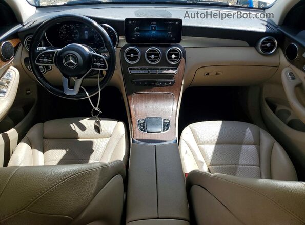 W1N0G8EB0MF873120 2021 MERCEDES-BENZ GLC-CLASS White Առջևի վահանակի տեսք