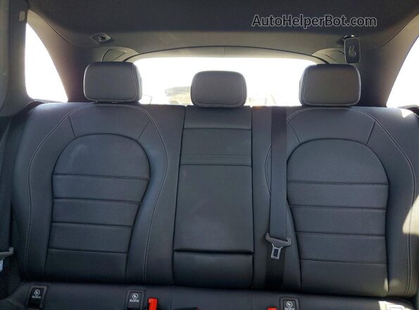 W1N0G8EB0NV353801 2022 MERCEDES-BENZ GLC-CLASS Black უკანა სავარძლების ხედი