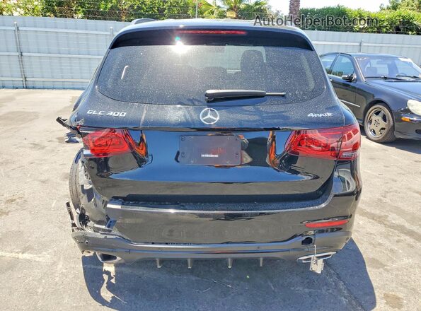 W1N0G8EB0NV353801 2022 MERCEDES-BENZ GLC-CLASS Black უკანა ხედი