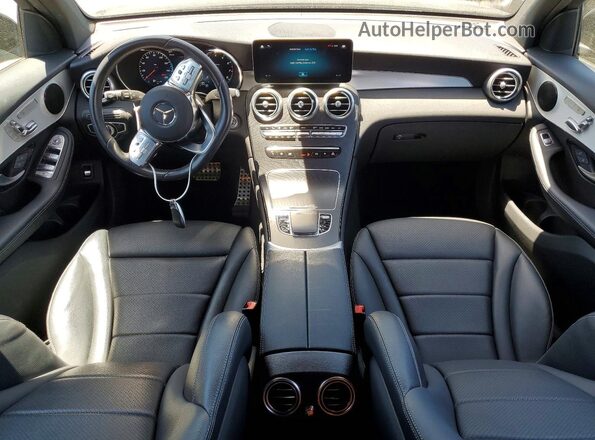 W1N0G8EB0NV353801 2022 MERCEDES-BENZ GLC-CLASS Black წინა პანელის ხედი