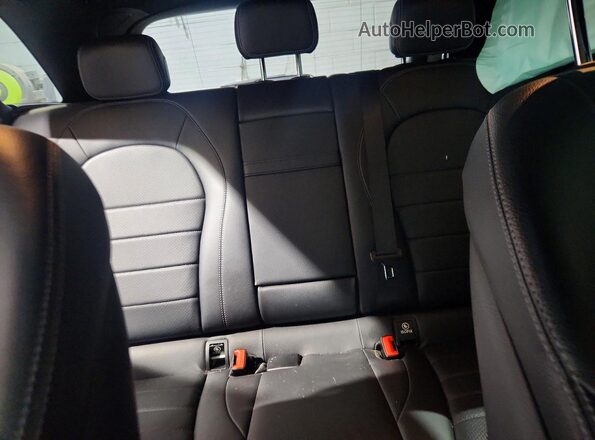 W1N0G8EB1LF865087 2020 MERCEDES-BENZ GLC-CLASS White Вид задніх сидінь