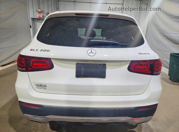 W1N0G8EB1LF865087 2020 MERCEDES-BENZ GLC-CLASS White Вид ззаду
