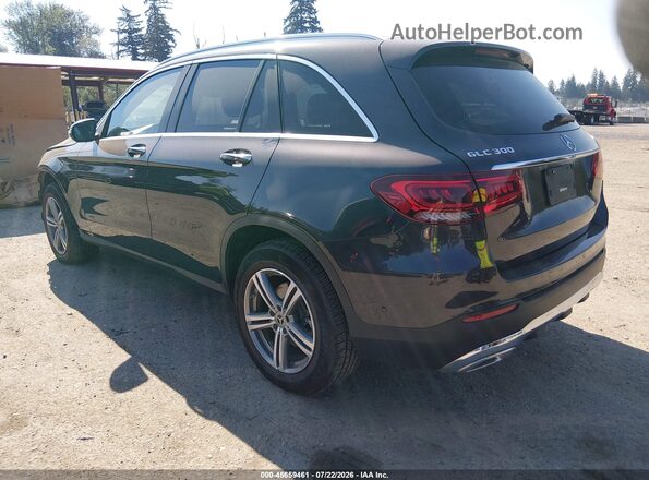 W1N0G8EB1MF925032 2021 MERCEDES-BENZ GLC 300 Black Հետևի ձախ