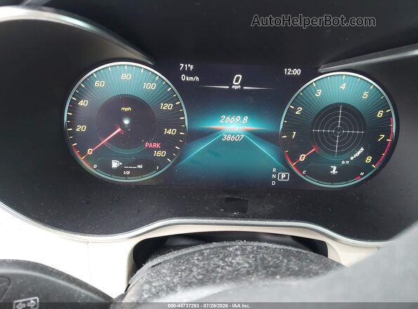 W1N0G8EB1NG099861 2022 MERCEDES-BENZ GLC 300 Silver Widok tylnych siedzeń