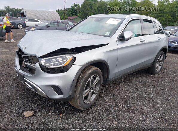 W1N0G8EB1NG099861 2022 MERCEDES-BENZ GLC 300 Silver Przód lewy