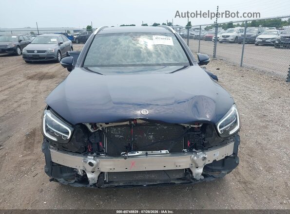 W1N0G8EB2MF891568 2021 MERCEDES-BENZ GLC 300 Dark Blue Вид задньої частини салону