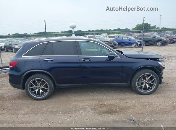 W1N0G8EB2MF891568 2021 MERCEDES-BENZ GLC 300 Dark Blue Панорамний вид салону 360°