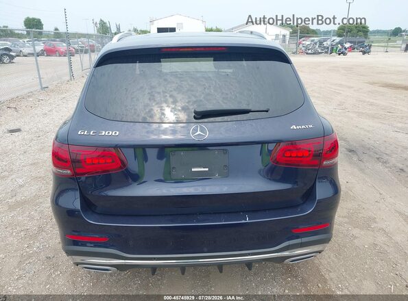 W1N0G8EB2MF891568 2021 MERCEDES-BENZ GLC 300 Dark Blue 