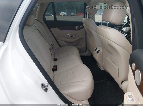 W1N0G8EB3MF963345 2021 MERCEDES-BENZ GLC 300 White VIN კოდის სტიკერის ხედი