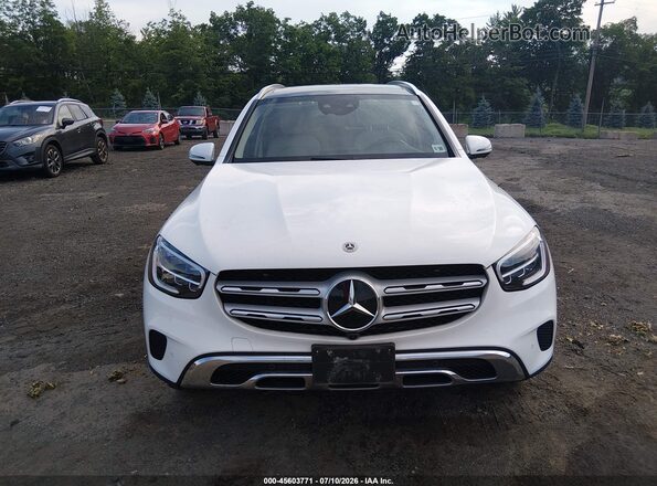W1N0G8EB3MF963345 2021 MERCEDES-BENZ GLC 300 White წინა ხედი