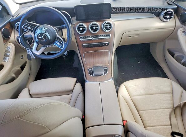 W1N0G8EB4NV370293 2022 MERCEDES-BENZ GLC-CLASS White Առջևի վահանակի տեսք