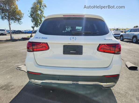 W1N0G8EB4NV370293 2022 MERCEDES-BENZ GLC-CLASS White Հետևի տեսք