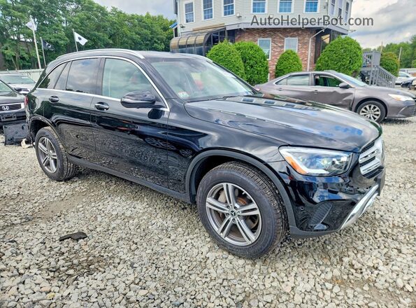 W1N0G8EB4NV383030 2022 MERCEDES-BENZ GLC-CLASS Черный Передняя правая четверть