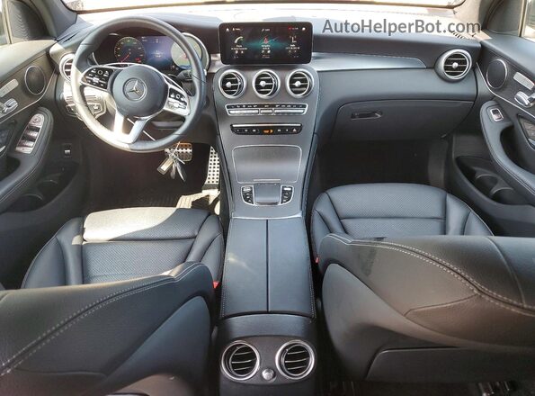 W1N0G8EB5MF898708 2021 MERCEDES-BENZ GLC-CLASS Black წინა პანელის ხედი
