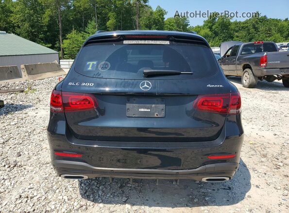 W1N0G8EB5MF898708 2021 MERCEDES-BENZ GLC-CLASS Black უკანა ხედი