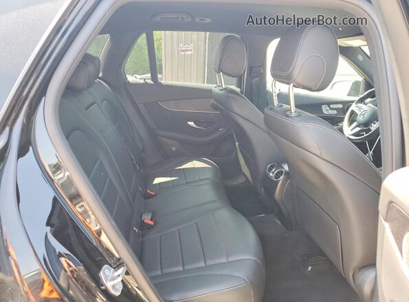 W1N0G8EB5MF898708 2021 MERCEDES-BENZ GLC-CLASS Black უკანა სალონის ხედი