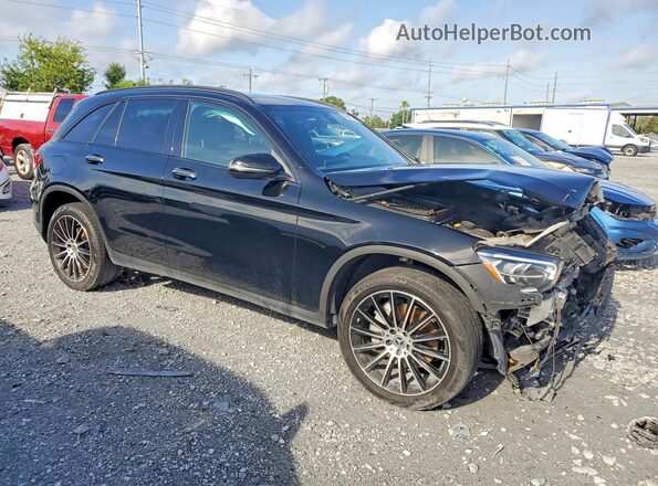 W1N0G8EB5MV324888 2021 MERCEDES-BENZ GLC-CLASS Черный Передняя правая четверть
