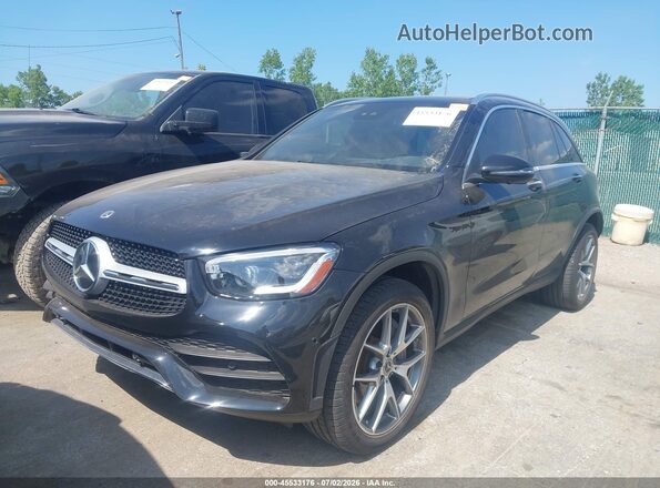 W1N0G8EB5NG115687 2022 MERCEDES-BENZ GLC 300 Черный Передняя левая четверть