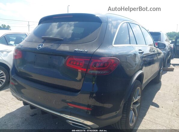 W1N0G8EB5NG115687 2022 MERCEDES-BENZ GLC 300 Черный Задняя правая четверть