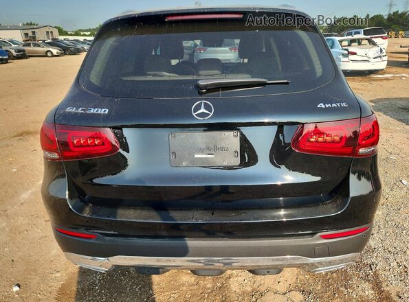 W1N0G8EB5NV377673 2022 MERCEDES-BENZ GLC-CLASS Black Вид ззаду