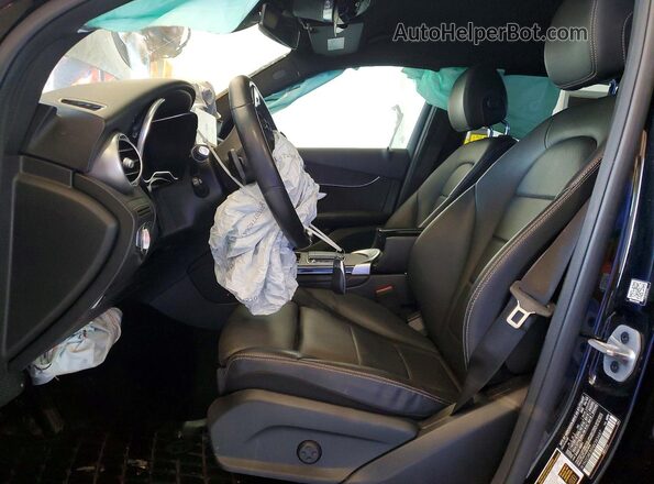 W1N0G8EB5NV383487 2022 MERCEDES-BENZ GLC-CLASS Черный Вид салона спереди