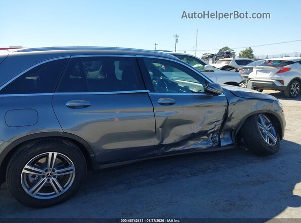 W1N0G8EB6MV276902 2021 MERCEDES-BENZ GLC 300 Gray Սալոնի հետևի տեսք