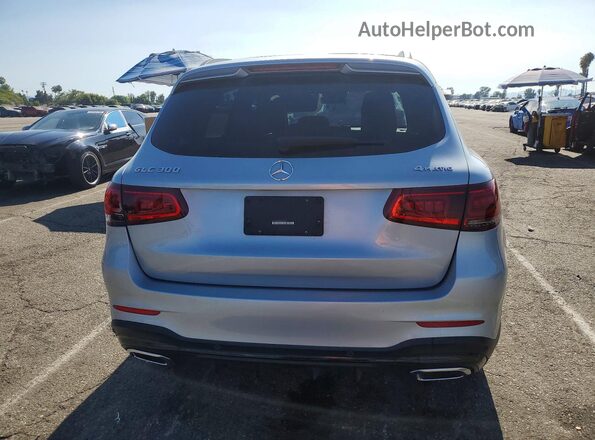 W1N0G8EB6NG060957 2022 MERCEDES-BENZ GLC-CLASS Silver Вид ззаду