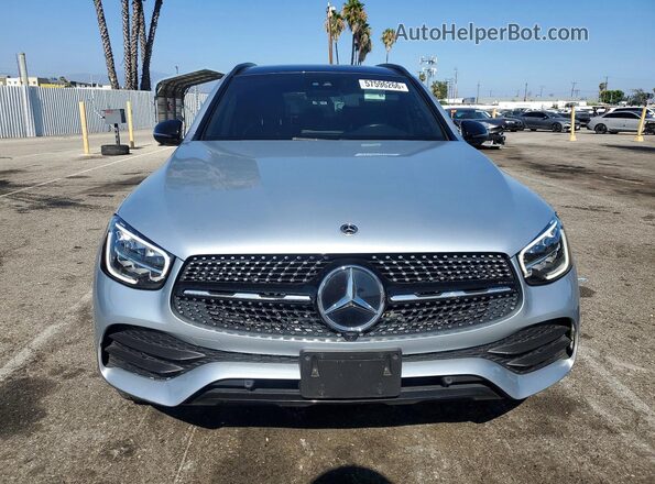 W1N0G8EB6NG060957 2022 MERCEDES-BENZ GLC-CLASS Silver Вид спереду
