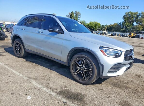 W1N0G8EB6NG060957 2022 MERCEDES-BENZ GLC-CLASS Silver Передня права чверть