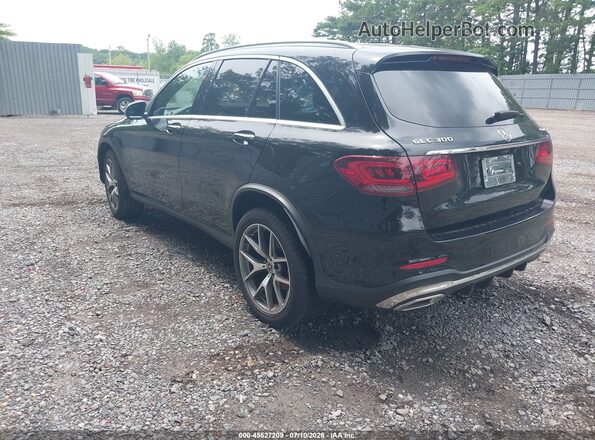 W1N0G8EB6NG078598 2022 MERCEDES-BENZ GLC 300 Black Trasero izquierdo